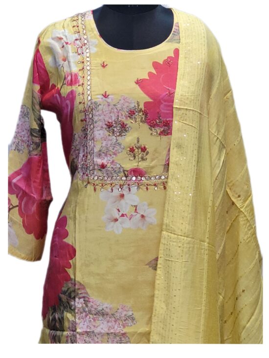 Floral printed MS Kurti